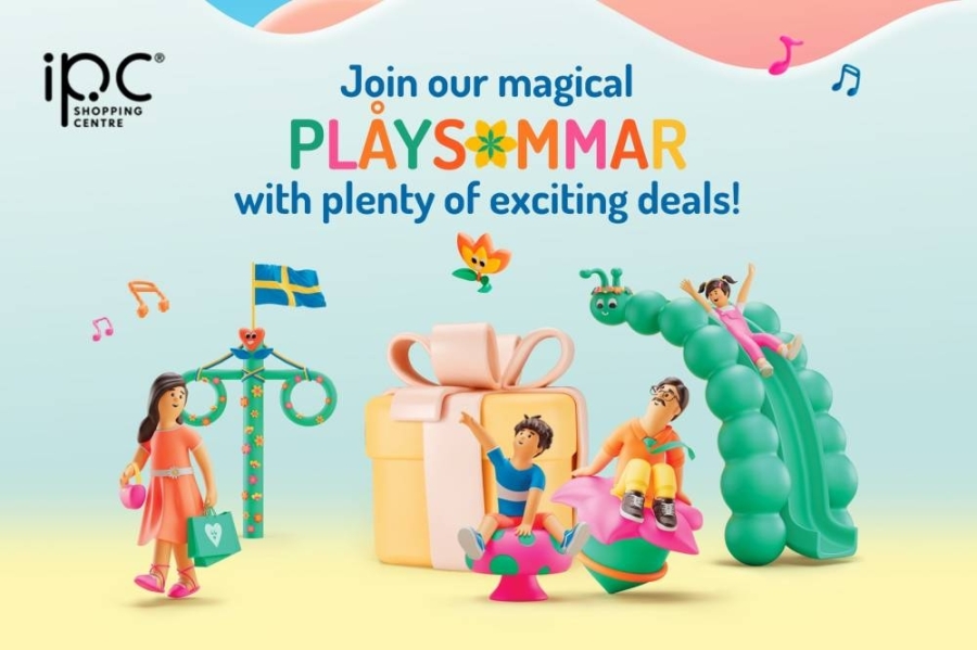 从即日起至7月31日,你可在 IPC 购物中心欣赏到美丽又值得拍照打卡的瑞典仲夏节装饰,包括经典的10英呎仲夏柱。-摘自IPC脸书专页- 从即日起至7月31日,你可在 IPC 购物中心欣赏到美丽又值得拍照打卡的瑞典仲夏节装饰,包括经典的10英呎仲夏柱。-摘自IPC脸书专页-