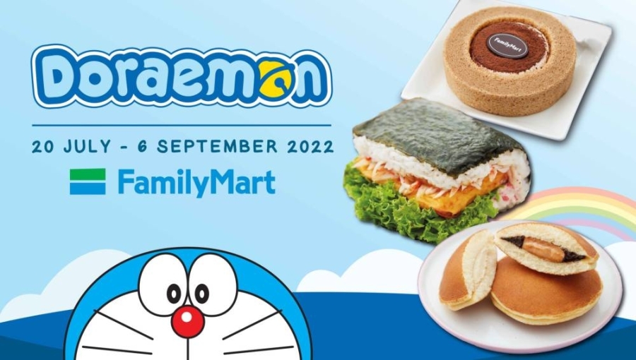 哆啦A梦粉丝赶快冲去FamilyMart购买各种限定新品!-图摘自大马Family Mart- 哆啦A梦粉丝赶快冲去FamilyMart购买各种限定新品!-图摘自大马Family Mart-
