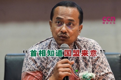 阿末山苏里认为,即使有些话没说出口,但首相是知道国盟为何而见面。-Miera Zulyana摄- 阿末山苏里认为,即使有些话没说出口,但首相是知道国盟为何而见面。-Miera Zulyana摄-