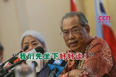 慕尤丁认为,希盟与国盟可以先坐下磋商,即使最后没达成协议也没关系。-精彩大马制图- 慕尤丁认为,希盟与国盟可以先坐下磋商,即使最后没达成协议也没关系。-精彩大马制图-