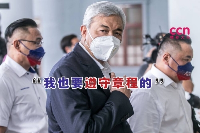 阿末扎希表示,他必须遵从健康思维基金会公司章程里列明的宗旨,不能随心所欲地使用基金会里的资金。-Hari Anggara摄- 阿末扎希表示,他必须遵从健康思维基金会公司章程里列明的宗旨,不能随心所欲地使用基金会里的资金。-Hari Anggara摄-