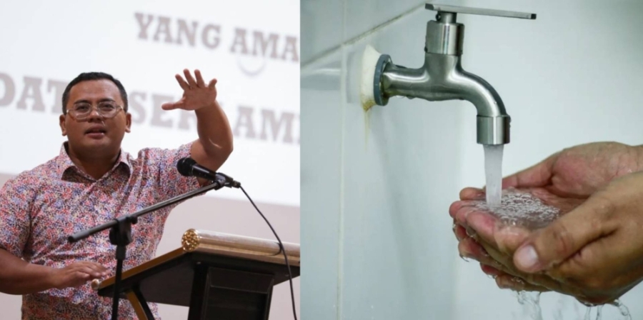 在雪州政府免费水计划下,新增10万户家庭受惠。-图摘雪州大臣脸书/精彩大马- 在雪州政府免费水计划下,新增10万户家庭受惠。-图摘雪州大臣脸书/精彩大马-