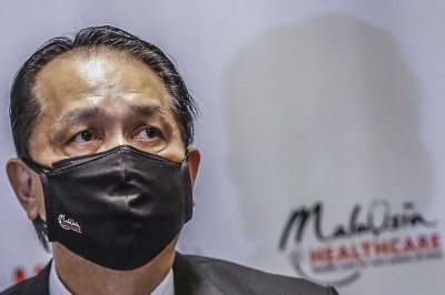 诺希山指出,吉隆坡中央医院的医生是一致认为纳吉很健康,才准允他出院。-Hari Anggara摄- 诺希山指出,吉隆坡中央医院的医生是一致认为纳吉很健康,才准允他出院。-Hari Anggara摄-