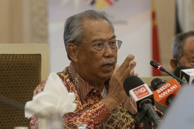 慕尤丁说,首相看似不认为令吉贬值等课题很重要。-Sayuti Zainudin摄- 慕尤丁说,首相看似不认为令吉贬值等课题很重要。-Sayuti Zainudin摄-