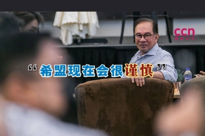 安华说,希盟之所以会如此谨慎,全因过去发生的“喜来登政变”。-Hari Anggara摄- 安华说,希盟之所以会如此谨慎,全因过去发生的“喜来登政变”。-Hari Anggara摄-
