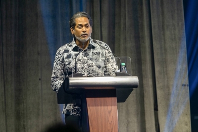 凯里说,目前疫情已接近尾声,举行大选是无可避免的事。-Devan Manuel摄- 凯里说,目前疫情已接近尾声,举行大选是无可避免的事。-Devan Manuel摄-