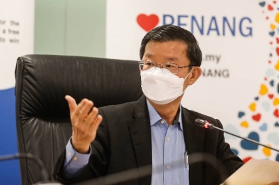 曹观友表示,槟州政府将交由希盟主席理事会决定州议会是否同步解散。-SAYUTI ZAINUDIN摄- 曹观友表示,槟州政府将交由希盟主席理事会决定州议会是否同步解散。-SAYUTI ZAINUDIN摄-