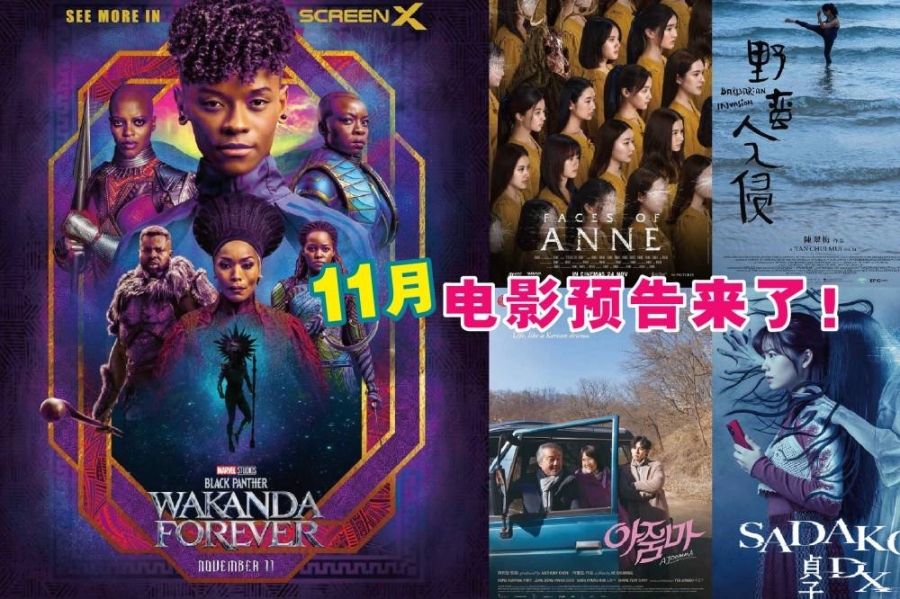 本月除了有备受瞩目的漫改电影黑豹2,确实还有好几部恐怖悬疑类、温馨搞笑,以及涉及社会课题电影上映。-摘自网络,精彩大马制图- 本月除了有备受瞩目的漫改电影黑豹2,确实还有好几部恐怖悬疑类、温馨搞笑,以及涉及社会课题电影上映。-摘自网络,精彩大马制图-