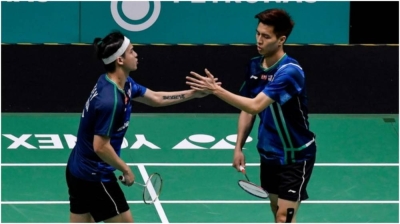 王耀新/张御宇在印尼雅加达的“光明杯”表演赛中夺冠后,教练陈仪慧要他们保持状态,在澳洲公开赛交出亮眼成绩单。-马新社- 王耀新/张御宇在印尼雅加达的“光明杯”表演赛中夺冠后,教练陈仪慧要他们保持状态,在澳洲公开赛交出亮眼成绩单。-马新社-