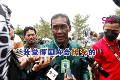 达基尤丁说,国盟有信心在第15届大选后,国阵会接受组建联合政府的建议。-SAYUTI ZAINUDIN摄- 达基尤丁说,国盟有信心在第15届大选后,国阵会接受组建联合政府的建议。-SAYUTI ZAINUDIN摄-