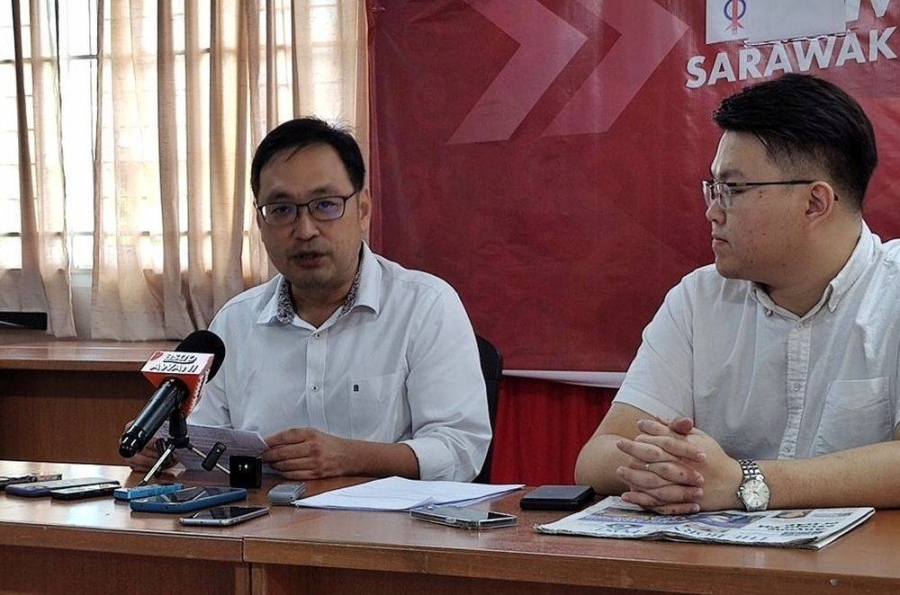 张健仁表示,若希盟能在砂州赢得至少10个议席,那希盟很有可能能入主布城。-Sulok Tawie摄- 张健仁表示,若希盟能在砂州赢得至少10个议席,那希盟很有可能能入主布城。-Sulok Tawie摄-