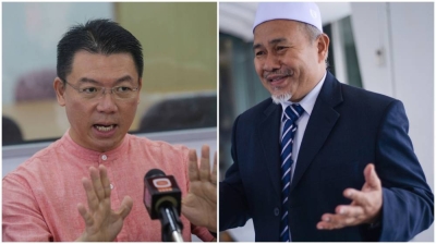 倪可敏(左)和端依布拉欣在此次大选,同时赢得国会议席和州议席。-精彩大马制图- 倪可敏(左)和端依布拉欣在此次大选,同时赢得国会议席和州议席。-精彩大马制图-