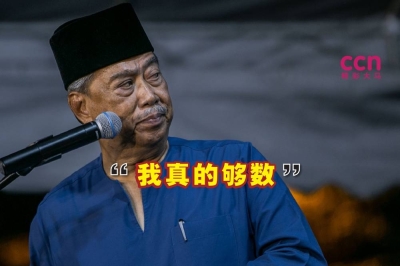 慕尤丁仍坚持,他掌握多数的国会议员支持,以组建新政府。 -Hari Anggara摄- 慕尤丁仍坚持,他掌握多数的国会议员支持,以组建新政府。 -Hari Anggara摄-