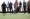 青年及体育部部长杨巧双（中），主持四人草地滚球公开赛开幕仪式。-马新社-