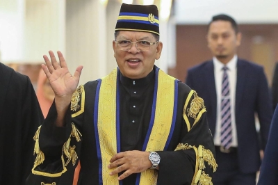 佐哈里指出,政府将于明年2月24日,再次提呈2023年财政预算案。-Yusof Mat Isa摄- 佐哈里指出,政府将于明年2月24日,再次提呈2023年财政预算案。-Yusof Mat Isa摄-