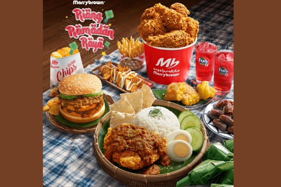 Marrybrown推出Riang Ramadan Raya菜单,包括仁当口味的特色餐点与其他本地美食。-Marrybrown提供- Marrybrown推出Riang Ramadan Raya菜单,包括仁当口味的特色餐点与其他本地美食。-Marrybrown提供-