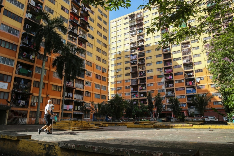 有87%的受访者表示,他们不知道政府落实了什么措施抑制通胀或降低生活成本。-Yusof Mat Isa摄- 有87%的受访者表示,他们不知道政府落实了什么措施抑制通胀或降低生活成本。-Yusof Mat Isa摄-