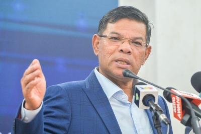 赛弗丁说,只要吉打盗采稀土案搜证及调查完毕,必定会提控涉案人士。-Miera Zulyana摄- 赛弗丁说,只要吉打盗采稀土案搜证及调查完毕,必定会提控涉案人士。-Miera Zulyana摄-