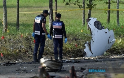 警方促请事件目击者主动配合录供,以助完成调查。-图取自马新社推特- 警方促请事件目击者主动配合录供,以助完成调查。-图取自马新社推特-