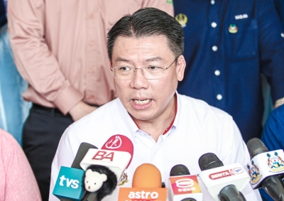 倪可敏说,行动党是个注重情谊,及忠于斗争的政党。-Farhan Najib摄- 倪可敏说,行动党是个注重情谊,及忠于斗争的政党。-Farhan Najib摄-