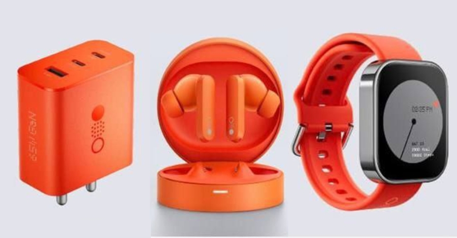 这次的产品包括65W GaN充电器(左起)、Buds Pro和Watch Pro。-图摘自Soya Cincau- 这次的产品包括65W GaN充电器(左起)、Buds Pro和Watch Pro。-图摘自Soya Cincau-