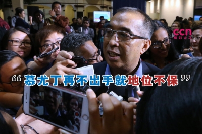 沙烈说,就算哈迪推举马哈迪为国盟老大,没有人会有异议。-Zuraneeza Zulkifli 摄- 沙烈说,就算哈迪推举马哈迪为国盟老大,没有人会有异议。-Zuraneeza Zulkifli 摄-