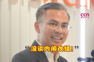 法米指出,内阁会议没有讨论内阁改组事宜。-Miera Zulyana摄,精彩大马制图- 法米指出,内阁会议没有讨论内阁改组事宜。-Miera Zulyana摄,精彩大马制图-
