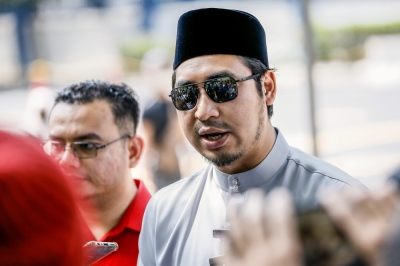 袁怀绍指出,国阵和希盟联手组联合政府,其实是种“伪善”的合作。-Hari Anggara摄- 袁怀绍指出,国阵和希盟联手组联合政府,其实是种“伪善”的合作。-Hari Anggara摄-