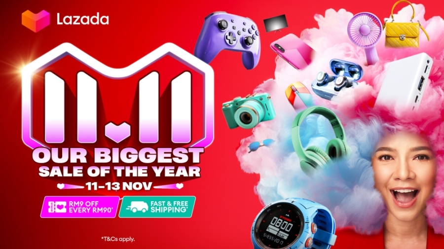 Lazada双十一促销活动(11.11 Biggest Sale of the Year)回来咯!-Lazada集团提供- Lazada双十一促销活动(11.11 Biggest Sale of the Year)回来咯!-Lazada集团提供-