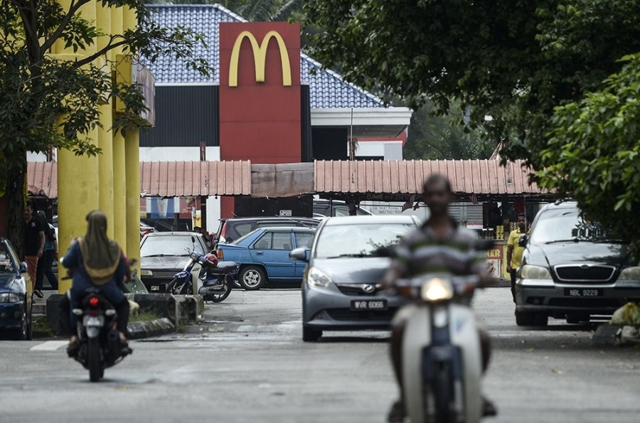 马来西亚麦当劳是于12月19日入禀法庭，针对“以巴冲突而掀起的抵制浪潮”，而起诉BDS Malaysia煽动民众仇恨麦当劳品牌。-Miera Zulyana摄-