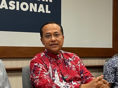 尽管被外界盛传是国盟未来首相人选,但阿末山苏里指出,国盟尚未就此事作出决定。-陈亿佩摄- 尽管被外界盛传是国盟未来首相人选,但阿末山苏里指出,国盟尚未就此事作出决定。-陈亿佩摄-