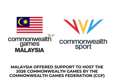 共和联邦运动会联合会(CGF)献议由大马接办2026年共运会,并附上1亿英镑(约6亿令吉)的巨额财务投资来帮助办赛。-摘自大马奥理会脸书- 共和联邦运动会联合会(CGF)献议由大马接办2026年共运会,并附上1亿英镑(约6亿令吉)的巨额财务投资来帮助办赛。-摘自大马奥理会脸书-