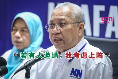 安努亚慕沙透露,若接获邀请上阵补选,他会慎重考虑。- Yusof Mat Isa摄- 安努亚慕沙透露,若接获邀请上阵补选,他会慎重考虑。- Yusof Mat Isa摄-
