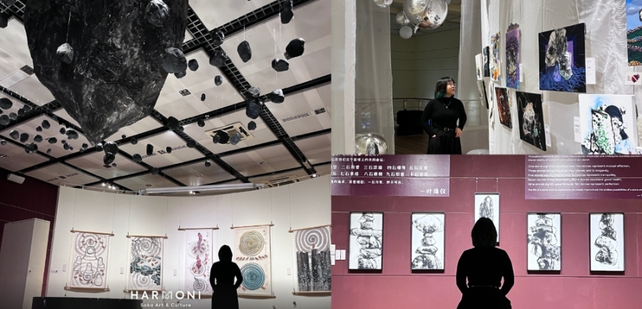 这场展览是大马著名水墨画家和艺术家叶逢仪与师生间的合作与交流。-图摘自官方脸书- 这场展览是大马著名水墨画家和艺术家叶逢仪与师生间的合作与交流。-图摘自官方脸书-