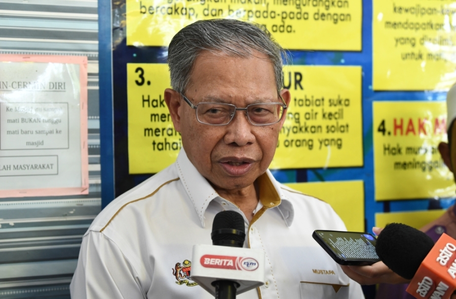 慕斯达法重申,他早已退休,不会参加任何选举活动。-马新社- 慕斯达法重申,他早已退休,不会参加任何选举活动。-马新社-