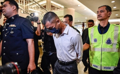 阿米鲁依斯干达涉及用熨斗致伤学弟,不过他不认罪。-马新社- 阿米鲁依斯干达涉及用熨斗致伤学弟,不过他不认罪。-马新社-