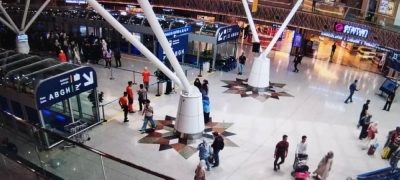 KLIA T1接驳电车在9月3日因供电问题而中断服务。 KLIA T1接驳电车在9月3日因供电问题而中断服务。