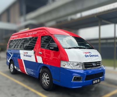 Rapid KL On-Demand的预约应用程序将整合为一,乘客只需下载一个应用程式,就可预约所有路线的电召客货车服务。 Rapid KL On-Demand的预约应用程序将整合为一,乘客只需下载一个应用程式,就可预约所有路线的电召客货车服务。