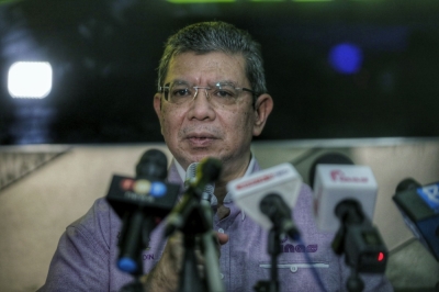赛夫丁说,慕尤丁已经失去昔日的领导魄力与素质,是时候退位。-Ahmad Zamzahuri摄- 赛夫丁说,慕尤丁已经失去昔日的领导魄力与素质,是时候退位。-Ahmad Zamzahuri摄-