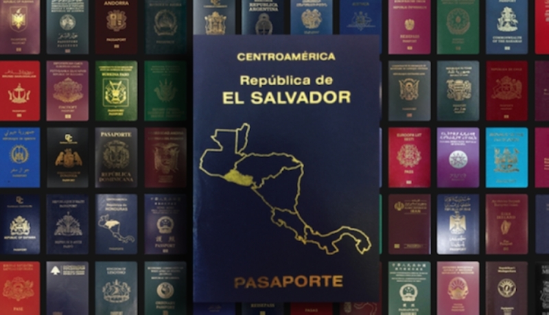 These are the 134 countries in the world where you can get a Salvador passport without a visa.