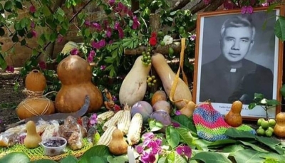 La iglesia de Aguilares también celebró la declaración de beato del padre Grande. / Cortesía La iglesia de Aguilares también celebró la declaración de beato del padre Grande. / Cortesía