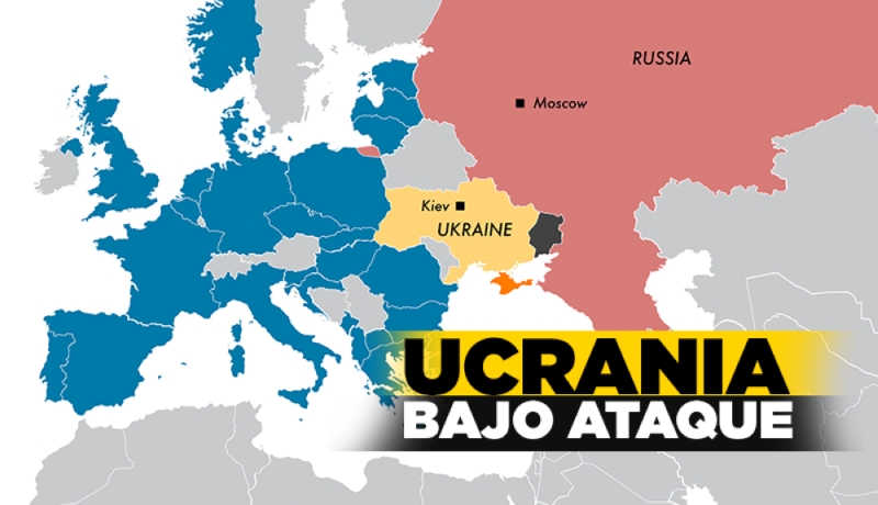 Estados Unidos y la Unión Europea condenaron el ataque de Rusia contra Ucrania. DEM. Estados Unidos y la Unión Europea condenaron el ataque de Rusia contra Ucrania. DEM.