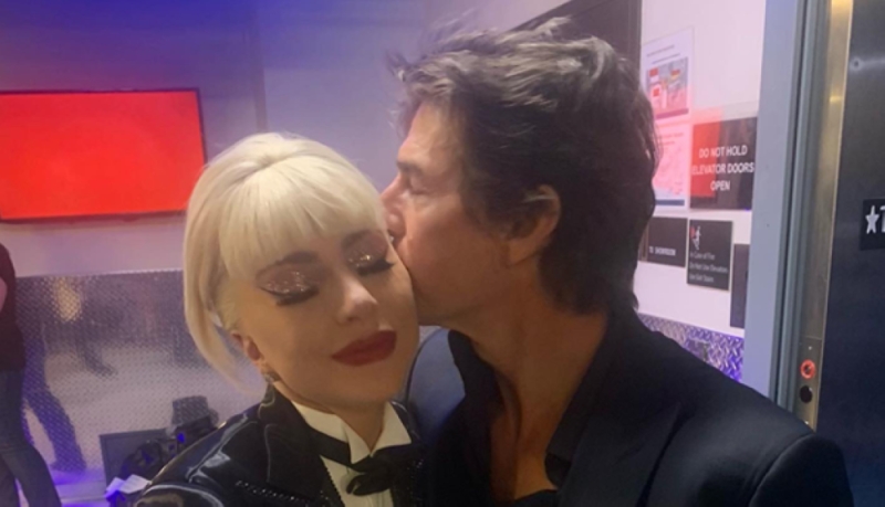 Con besos! Tom Cruise y Lady Gaga presumen fotografías juntos - Diario El  Mundo