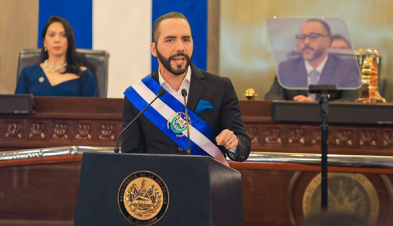 Nayib Bukele, presidente de El Salvador