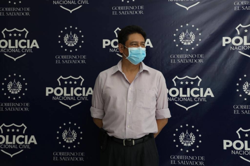 El exdirector del Seguro Social detenido, Reynaldo Bolaños. El exdirector del Seguro Social detenido, Reynaldo Bolaños.