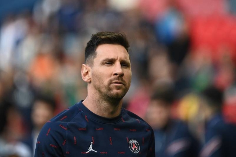 Paris Saint-Germain's Argentinian striker Lionel Messi/AFP