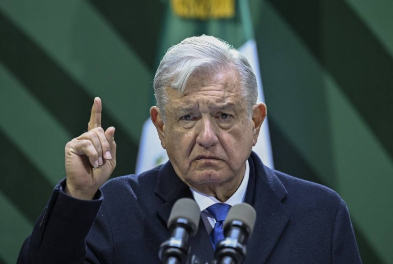 record-. Andrés Manuel Lopez Obrador, President of Mexico.  /AFP.