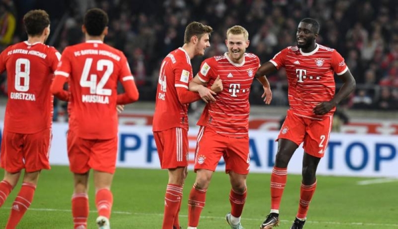 Bayern Munich beat Stuttgart / AFP