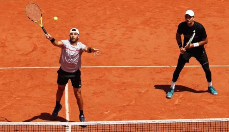 Marcelo Arévalo and Julien Rogel advance to ATP semi-finals in Geneva/INDES El Salvador