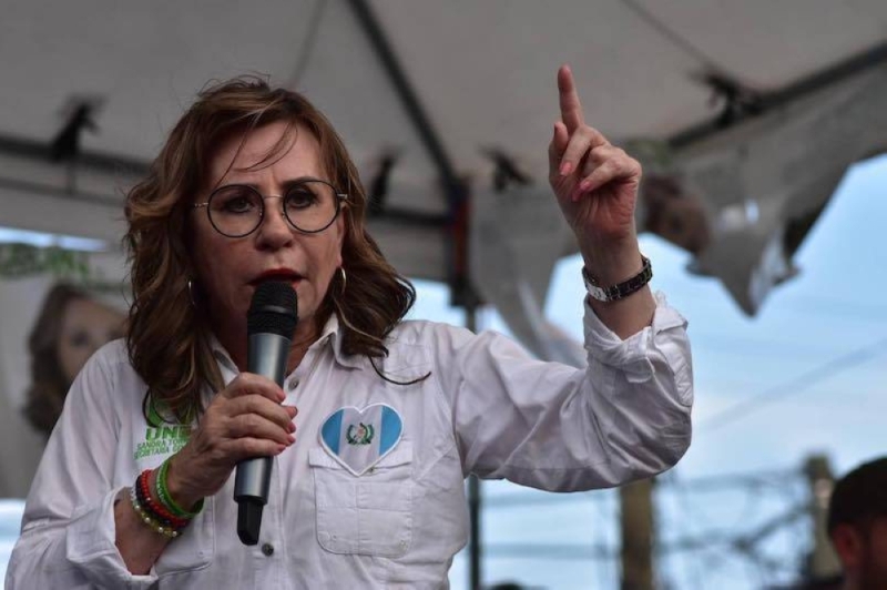 Sandra Torres is running for her third Guatemalan presidential election.